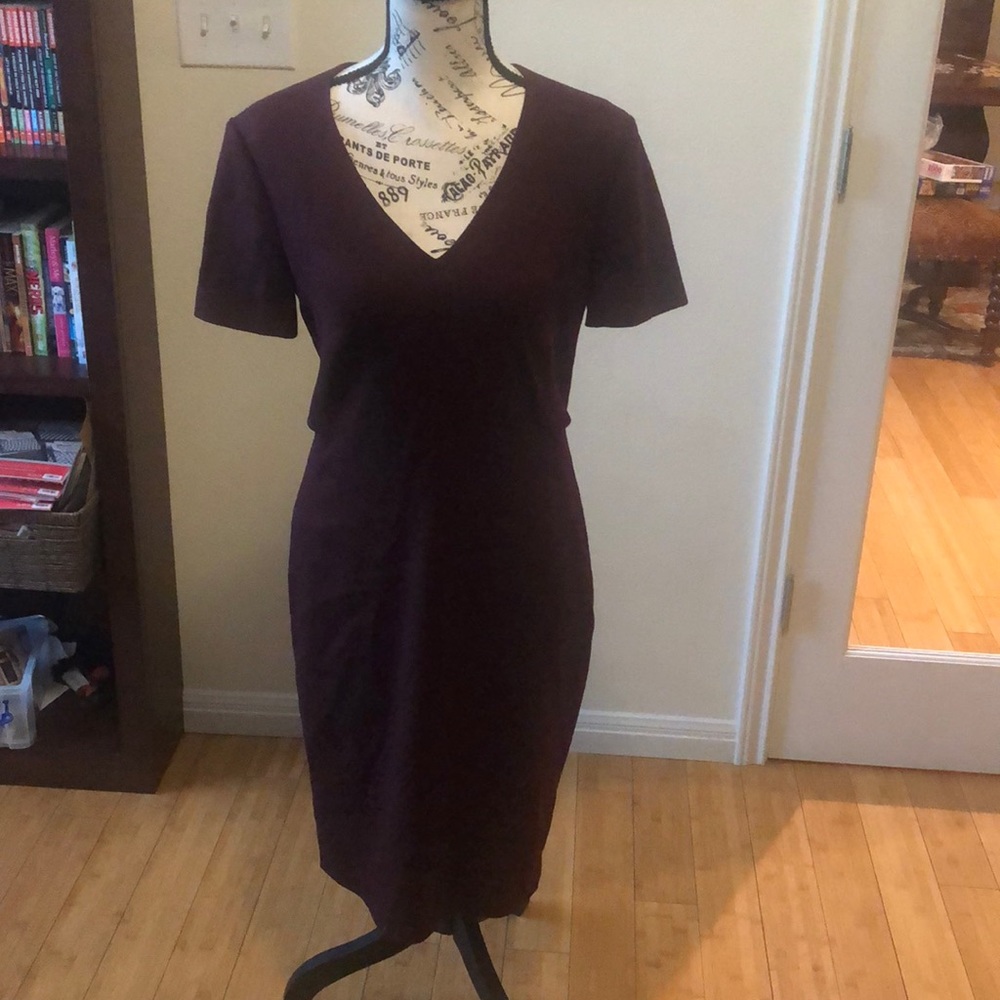 Maroon Hugo Boss Dress